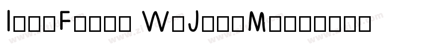 IdeaFonts WuJingMing字体转换